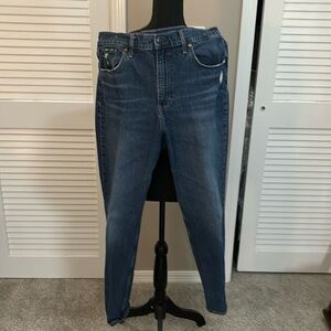 Gap jeans, skinny high straight size 33/ 16r
